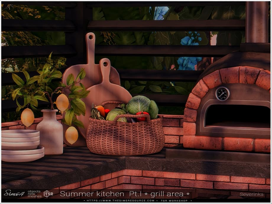 Галерея мода Набор для патио Summer kitchen #2